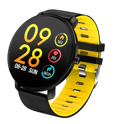 NAIKU Round Face Bluetooth 1.3 Inch Full Touch Screen Smart Watch Fitness Tracker Men IP68 waterproof Women Smartwatch