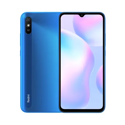 Global Version Xiaomi Redmi 9A 9 A 2GB 32GB Smartphone MTK Helio G25 Octa Core 6.53 Display 5000mAh Battery 13MP AI Rear Camera Blue color