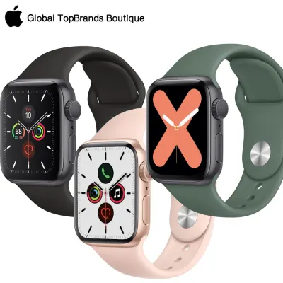 Apple Watch Series 5 Wifi-only Aluminum SportBand SmartExercise ECG HeartRhythmSensor HearingProtect TrackCycle WithoutPhone