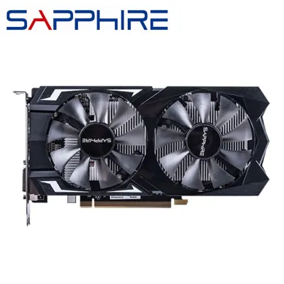 SAPPHIRE RX 560 4GB Video Card GPU Radeon RX 560D 4G RX560 RX560D Graphics Cards Computer Game For AMD Video Card Map HDMI PCI-E
