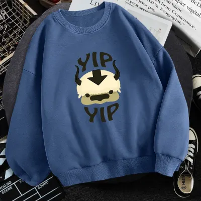 Man 2021 New Fleece Sweatshirts Avatar The Last Airbender Harajuku Loose Street wear Top Autumn Spring O Neck Pullover Hoody Mens