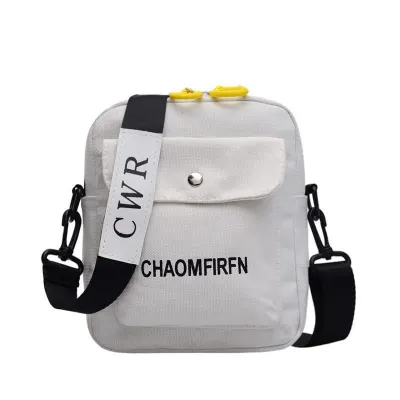 Women Bag Shoulder Chest bag Printed Cute Wallet Multifunction Mobile Phone Canvas Small Coin Purse Crossbag