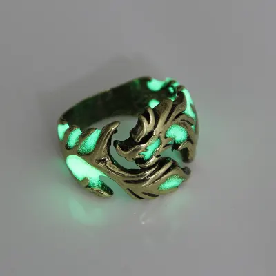 Retro Individuality Rings For Women Men Necessary Accessories For Nightclubs Bars Personality Dragon Loong Fashion Jewelry Ring