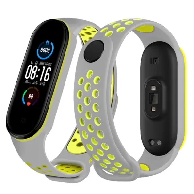 Strap For Xiaomi Mi Band 6 5 Silicone Anti sweat Replacement Wrist Strap for MiBand 3 4 Sports Bracelet Wristband Accessories