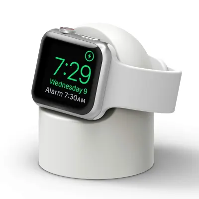 Charger stand For Apple Watch 5 4 3 iWatch band 42mm 38mm 44mm 40mm Silicone charger holder apple watch accessories