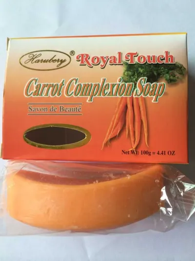 CARROT COMPLEXION SOAP BEAUTY BAR WITH CARROT OIL