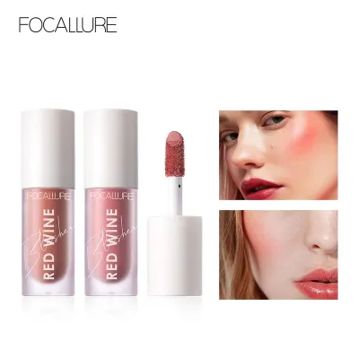 FOCALLURE Face Liquid Blusher Contour Makeup Long lasting Matte Make Up Natural Cheek Contour Blush