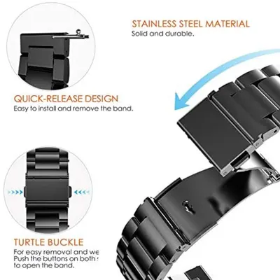 18mm 22mm 20mm 24mm Stainless Steel Strap for Samsung Gear S3 S2 for Huawei GT 2 Watch 42mm 46 Band 40 44mm Bracelet Accessories