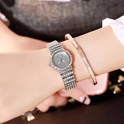 Women Rhinestone Luxury Bracelet Watch 2020 New Gold Women's Watches Diamond Ladies Watch Clock Relogio Feminino Reloj Mujer