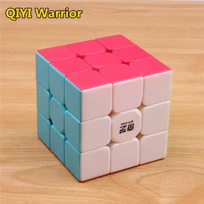 qiyi warrior s Magic Cube Colorful stickerless speed 3x3 cube antistress 3x3x3 Learning&Educational Puzzle Cubes Toys