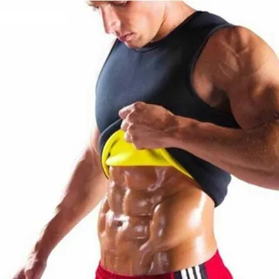 Slimming Belt Belly Men Slimming Vest Body Shaper Neoprene Abdomen Fat Burning Shaperwear Waist Sweat Corset Weight Dropship