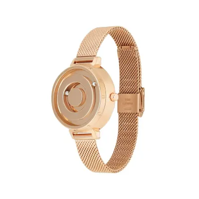 Magnetic Gold Watch EUTOUR Luxury Ladies Watch Quartz Woman Watch 2020 Stainless Steel Wrist Watch Fashion Female Clock Dropship