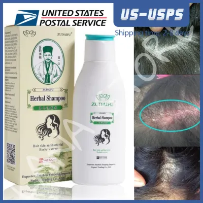 Zudaifu Hair Psoriasis Seborrheic Skin Care Treatment Dermatitis Eczema Compound Herbal Shampoo 120ML