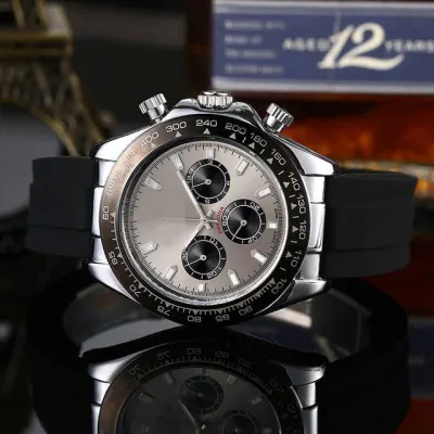 2021 Hot Sale Luxury Men's Business Machine Ring Watch Men's Top Brand Watch Chronograph Fashion Gift Montre Homme