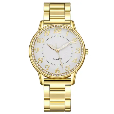 Women's Watch Luxury Male Female Quartz Men Watches Stainless Steel Dial Casual Wristwatch Bracelet Men Ladies Girls Clock Gifts