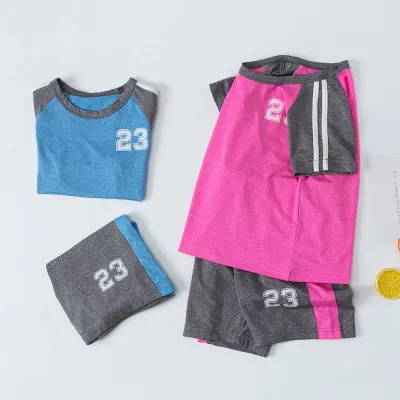 Hot Sale Brand Boys Clothing Children Summer Boys Clothes Cartoon Kids Boy Clothing Set T-shit+Pants Cotton
