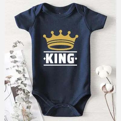 Kids Things Bodysuit for Newborns Winter Jumpsuit Kids Boy Girls Clothing Infant Outfits King Printed Baby Shower Gifts