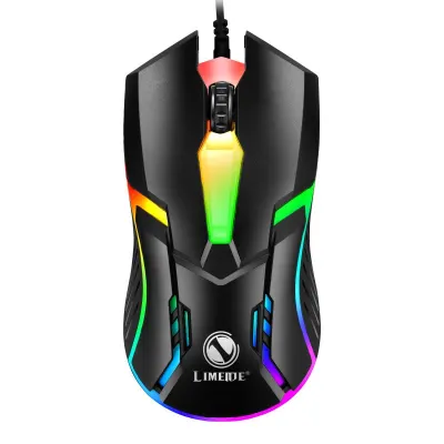 Li Magnesium S1 E-Sports Luminous Wired Mouse USB Wired Desktop Laptop Mute Computer Game Mouse