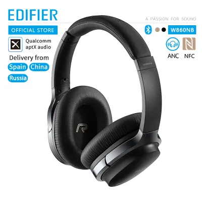 EDIFIER W860NB Bluetooth Headphones ANC Touch control Support NFC pairing and aptX audio decoding Smart Touch wireless earphone