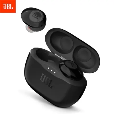 JBL T120TWS True Wireless Bluetooth Earphones TUNE 120 TWS Stereo Earbuds Bass Sound Headphones Headset with Mic Charging Case