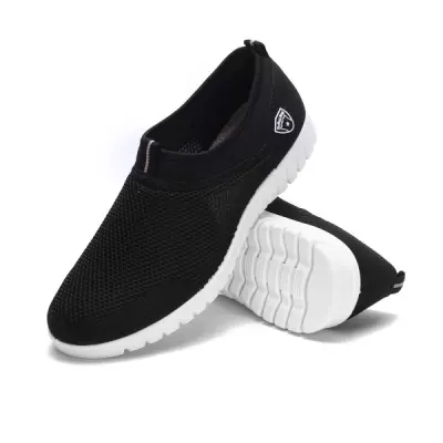 ZUNYU 2019 Summer Mesh Shoe Sneakers For Men Shoes Breathable Men,s Casual Shoes Slip-On Male Shoes Loafers Casual Walking 38-48