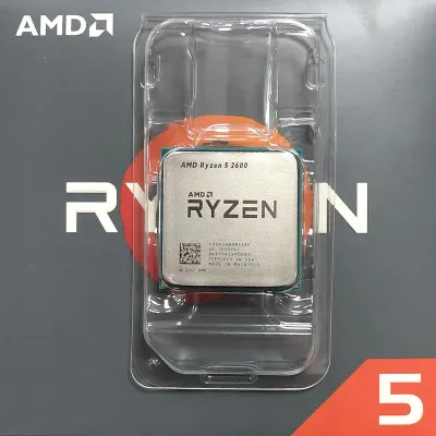 AMD Ryzen 5 2600 R5 2600 3.4GHz Six-Core Twelve-Thread CPU Processor Socket AM4 65W