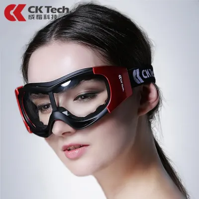 CK Tech. Windproof Safety Goggles Protective Eyeglasses Sand proof Anti-fog anti-impact Cycling Industrial Labor Work Glasses