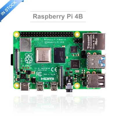 Latest Raspberry Pi 4 Model B with 4GB RAM raspberry pi 4 BCM2711 Quad core Cortex-A72 ARM v8 1.5GHz Speeder Than Pi 3B