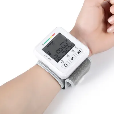 automatic Sphygmomanometer Blood Pressure Monitor English voice broadcast Heart rate Tonometer Bp Monitors