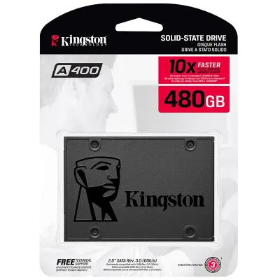 Kingston SATA 3 SSD 240GB 480GB 120GB Internal Solid State Drive 2.5 Inch SATAIII Hard Disk HDD SSD Laptop Desktop A400 SSDs