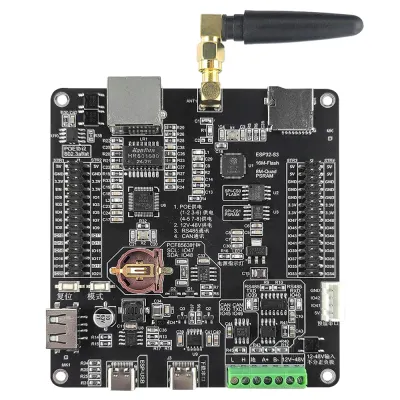 RS485 ESP32-S3 N16R8 Development Board POE Power 3DBI BT WiFi Module AI Industrial Internet of Things W5500 ETH PCF8563 TF USB