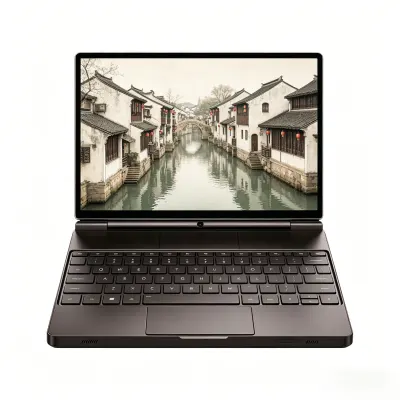 AMD 8840U AI9 HX370 Gaming Notebook 32GB LPDDR5 RAM 1TB 2TB SSD Palm Size Mini PC 2025 New Portable WIN 2 Laptop