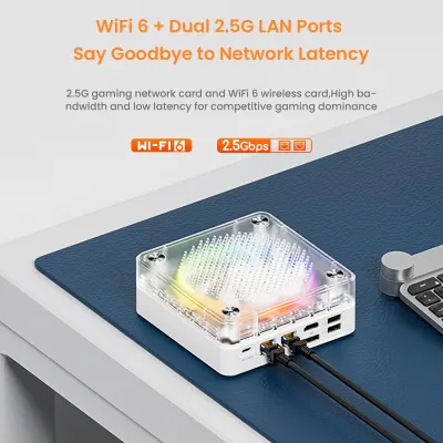 Gen Machine Ryzen 7 8845HS ES Mini PC 5.1GHz 16GB RAM
