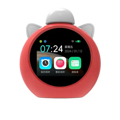 AI Smart Alarm Clock for Kids with Voice Control & Time Management, Sleep Trainer Toddler Clock for Bedroom A
