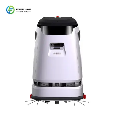 Commercial Robot Washing Machine AI Smart 220V Stainless Steel Fully Automatic Self-Cleaning Remote Control Customized