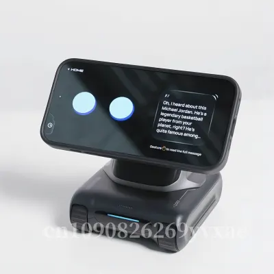 Smart Ai Looi Robot Electronic Desktop Move Transforming Mobile for iPhone/Android Phones Into Intelligent Automation Robots