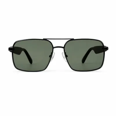 AI Smart Glasses Voice Assistant Bluetooth Music Voice Call App Compatible Wearable for Driving, Running, Sports & Travel