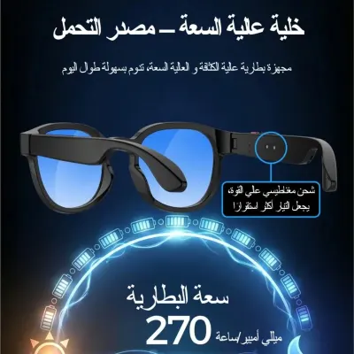 Echowear Smart Cross border smart glasses WIFI transmission 800W camera camera video recording anti shake AI translation 2026