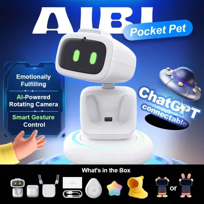 AIBI Pocket Robot Intelligent Voice Dialogue Chattgpt Toy Robot Christmas Gift
