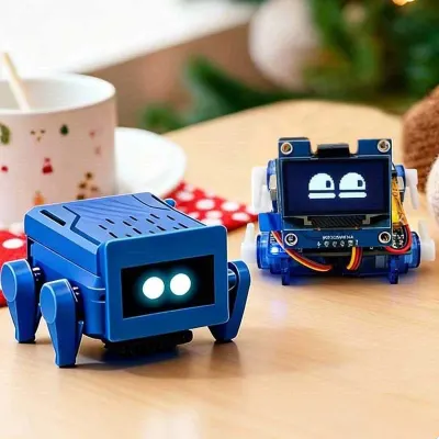 ESP32-S3 AI Voice Dialogue Robot Dog Development Board Deepseek AI-Powered Educational Toy Tabletop Pet
