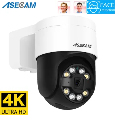 8MP 4K PTZ IP Camera Face Detection Audio POE Outdoor H.265 Onvif CCTV RTSP Color Night Vision AI Street Security Camera Xm eye