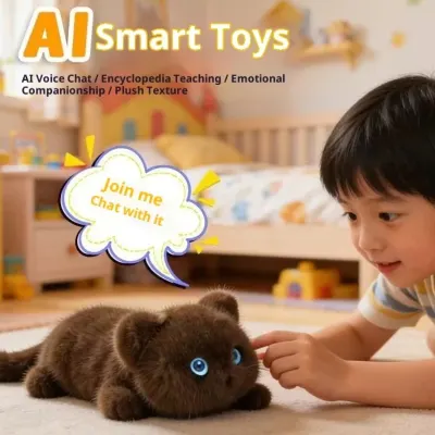 New Intelligent Ai Talking Plush Toy Desk Companion Cute Stuffed Doll Best Friend Gift For Classmate Girls Birthday Gift