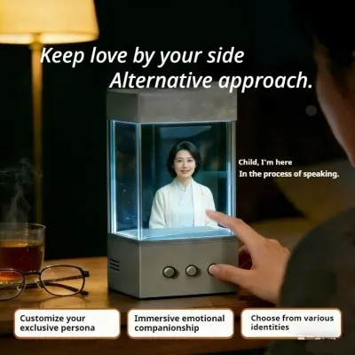 XIAOZHI Customizable 3D Bionic AI Hologram Robot Chamber Interactive Emotional Companion With Custom Character For Home Comfort