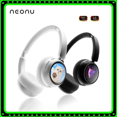 Neonu H3 Esports Headset AI Screen Headphones Noise Reduction Headset Bluetooth Game Esports Headset Picture Display Gamer Gifts