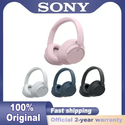 Sony WH-CH720N ANC Bluetooth Headphones AI Noise Reduction Over Ear Headset with Mic Clear Call for Travel Work