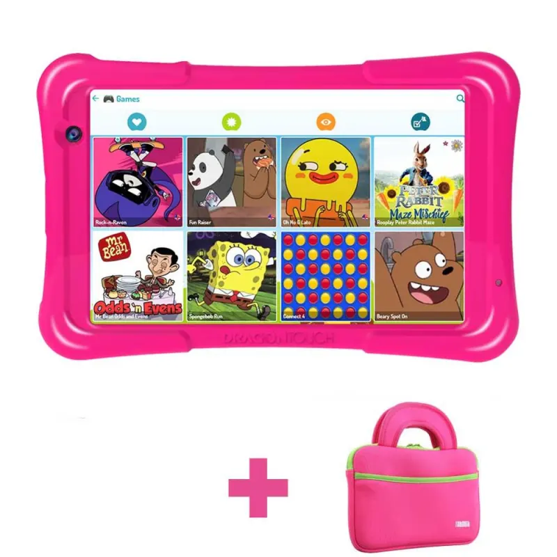 Dragon Touch Y80 Kids Tablet 8 inch HD Display 2 in 1 Android 8.1 Tablet for Children 2GB RAM 16GB Quad core IPS Wifi PC tablet
