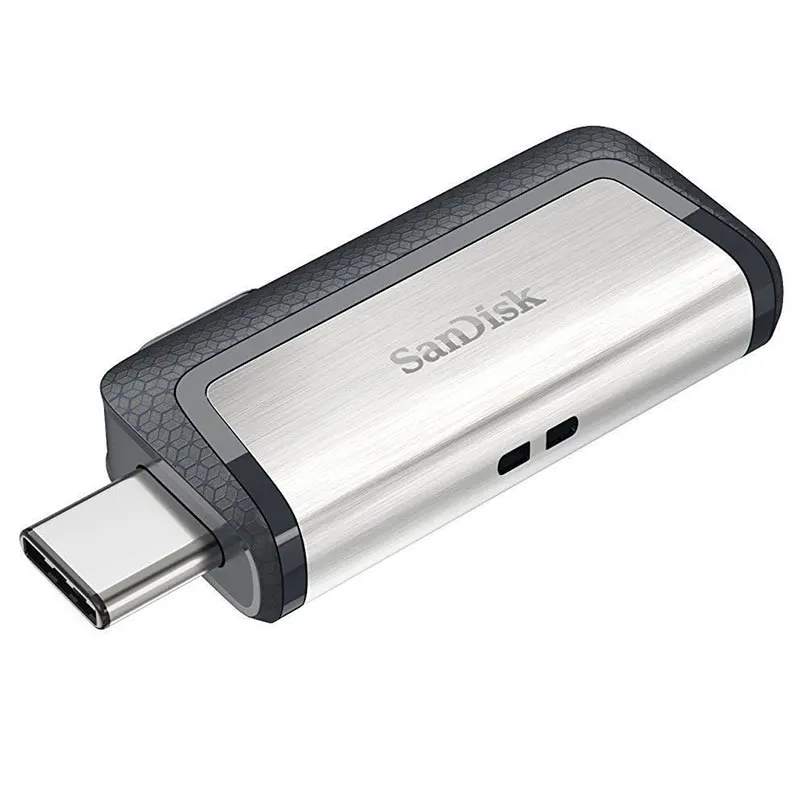 SanDisk USB Pendrive Flash Drive USB 3.1 and USB 3.0 USB Memory Type-C 128GB 64GB Dual OTG Pen Drive USB Stick Micro USB Flash