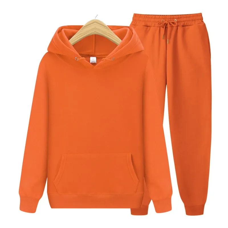 Men's Sets Hoodies Pants Autumn Winter Hooded Sweatshirt Sweatpants Fashion Slim Fit Men Set Hoodie Pant Hip Hop Pullover Hoody