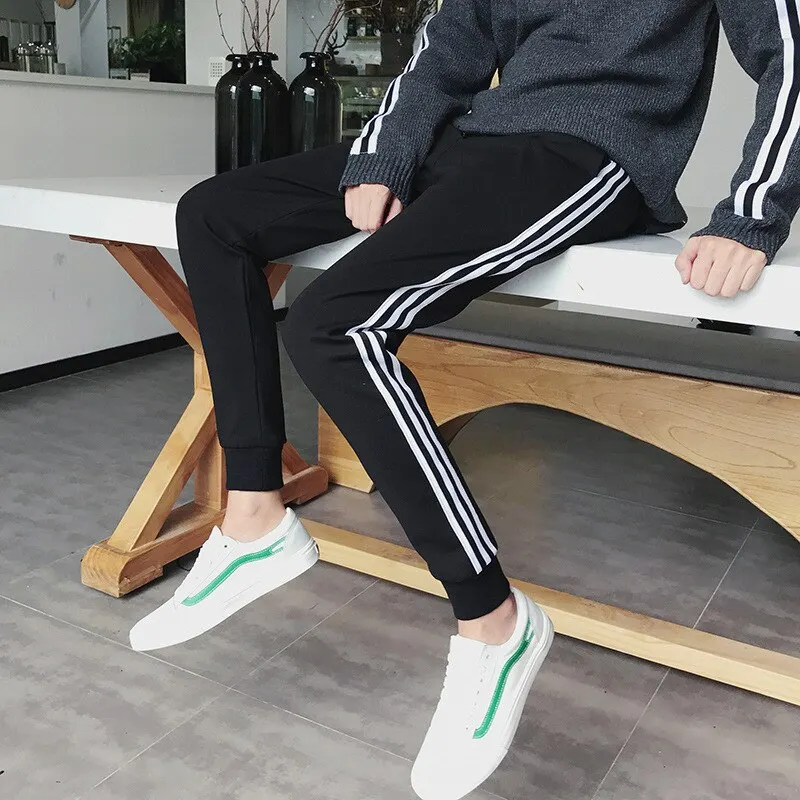 Men's Sports Pants 2021 Spring and Autumn New Casual Pants Men's Little Feet Harem Pants Men's Slim Nine-point Pants Men's Pants