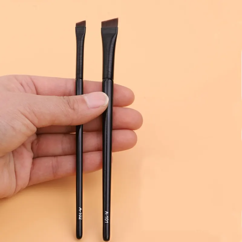 Brow Contour Brush Eyebrow Eyeliner Brush Professional Small Angled Eyebrow Brush High Quality Eye brow liner Brush Makeup Tools